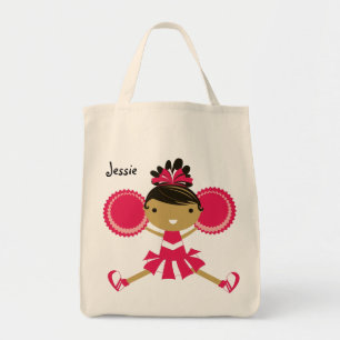 KRW roze Cheerleader - Canvas tas voor aangepaste
