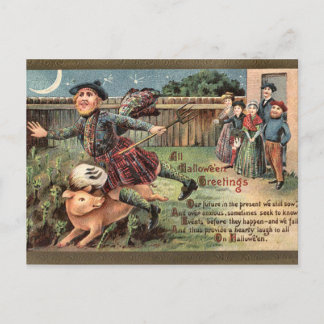 KRW Scottish Halloween Briefkaart