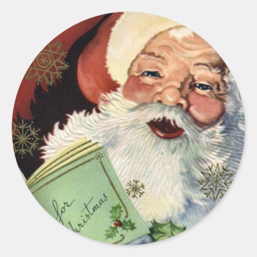 KRW Sinterklaas Kerst sticker (Voorkant)