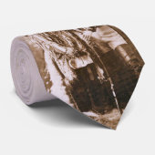 KRW Sitting Bull & Buffalo Bill 1891 stijl Stropdas (Opgerold)