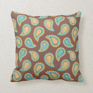 KRW Summer Breeze Paisley Print Pillow Kussen