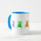 KRW Teddy Rainbow Mok (Voorkant links)