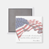 KRW Thomas Jefferson Quote Magnet Magneet (Voorkant / Achterkant)