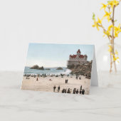 KRW Vintage Cliff House, carte San Francisco 1902 (Fleur jaune)