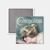 KRW Vintage Cosmopolitan 1915 Tijdschriftenmagneet Magneet (Voorkant / Achterkant)