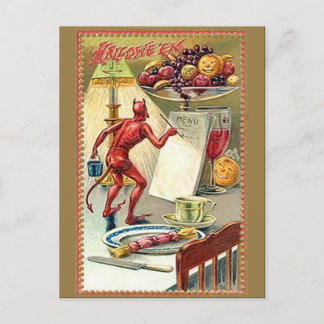 KRW Vintage Halloween Briefkaart