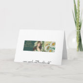 KRW Vintage Snowmen Carte de vacances (Dos)