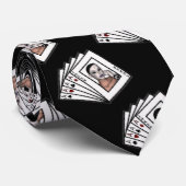 KRW Winning Hand Mannen Poker Stropdas (Opgerold)