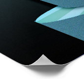 KRW zet de Ritz Deco Flapper aan Poster (Hoek)