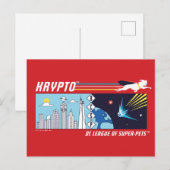Krypto Buitenruimte naar Metropolis Briefkaart (Voorkant / Achterkant)