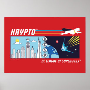 Krypto Buitenruimte naar Metropolis Poster