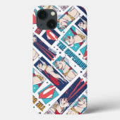 Krypto Comic Panel Pattern Case-Mate iPhone Case (Achterkant)