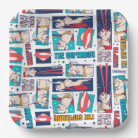 Krypto Comic Panel Pattern