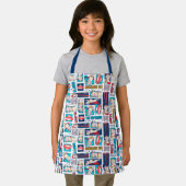 Krypto Comic Panel Pattern Schort (Insitu)