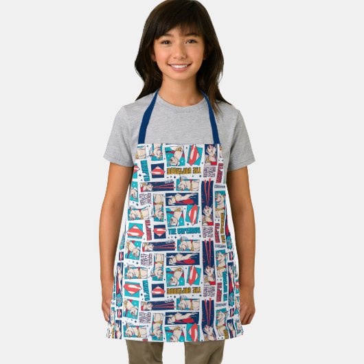 Krypto Comic Panel Pattern Schort (Insitu)