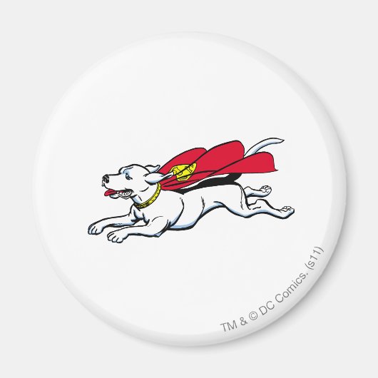 Krypto de hond magneet (Voorkant)