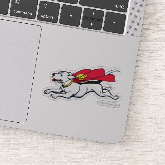 Krypto de hond sticker (Detail)