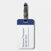 Krypto de Super-Dog Comic Panels Bagagelabel (Achterkant verticaal)