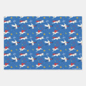 Krypto Flying Pattern Inpakpapier Vel (Voorkant)