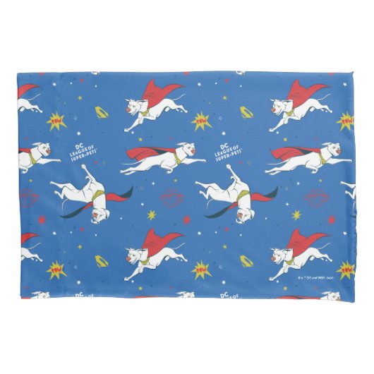 Krypto Flying Pattern Kussensloop (Voorkant)