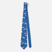 Krypto Flying Pattern Stropdas (Voorkant)