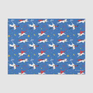Krypto Flying Pattern Tissuepapier