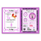 Krypto - Krypton Horn Unicorn carte de commerce (Dos)