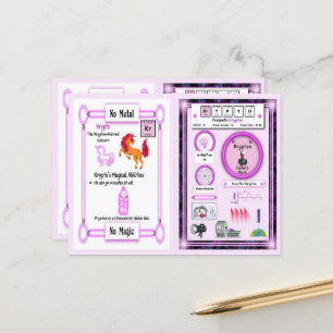 Krypto - Krypton Horn Unicorn Game Kaart