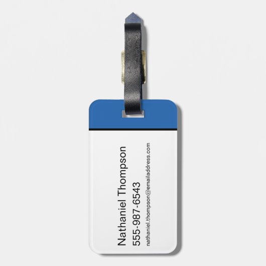 Krypto S-Shield Graphic Bagagelabel (Achterkant verticaal)