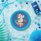Krypto S-Shield Graphic Papieren Bordje (Feest)