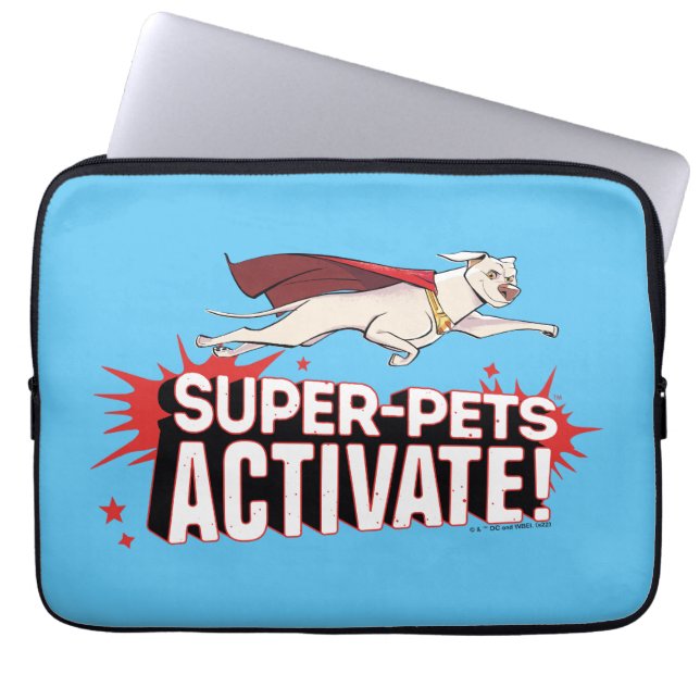 Krypto: Super-Pets activeren! Laptop Sleeve (Voorkant)