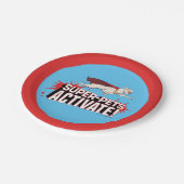 Krypto: Super-Pets activeren! Papieren Bordje (Gekanteld)