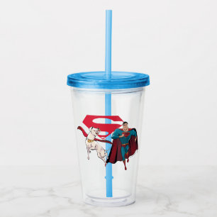 Krypto & Superman Acryl Drinkbeker