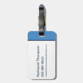 Krypto & Superman: Beste vriend in het universum Bagagelabel (Achterkant verticaal)