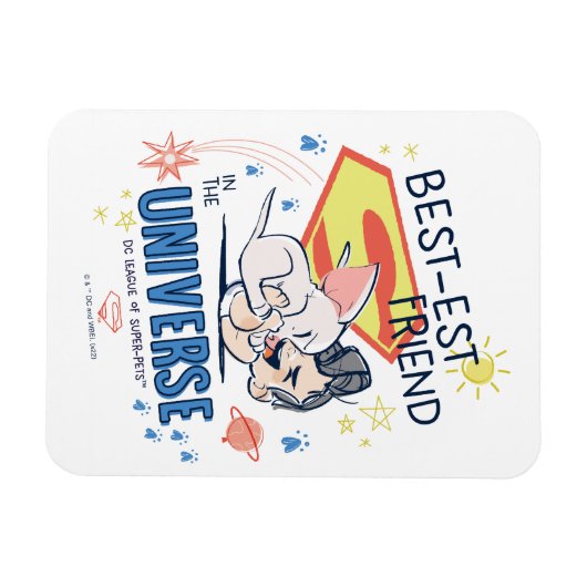 Krypto & Superman: Beste vriend in het universum Magneet (Horizontaal)