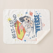 Krypto & Superman: Beste vriend in het universum Sherpa Deken (Voorkant (horizontaal))