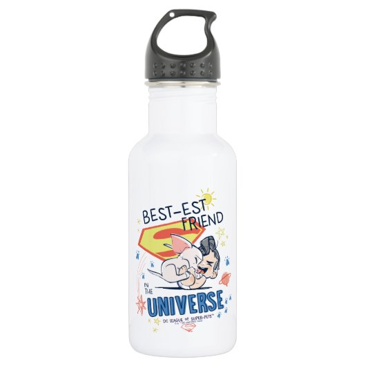 Krypto & Superman: Beste vriend in het universum Waterfles (Voorkant)