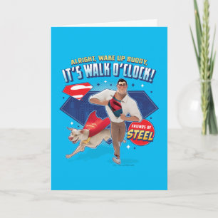 Krypto & Superman - Het is Walk O'Clock! Kaart
