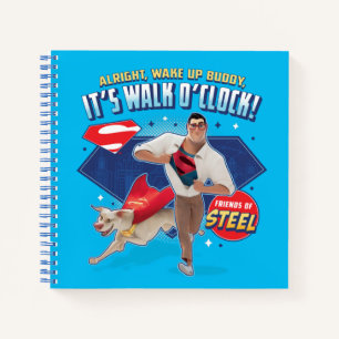 Krypto & Superman - Het is Walk O'Clock! Notitieboek