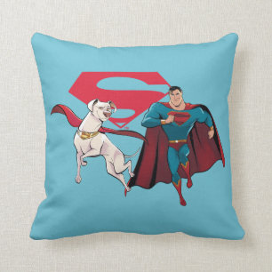 Krypto & Superman Kussen
