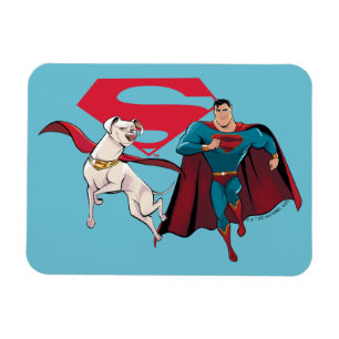 Krypto & Superman Magneet