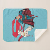 Krypto & Superman Sherpa Deken (Voorkant (horizontaal))