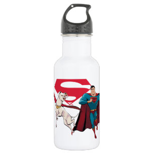 Krypto & Superman Waterfles