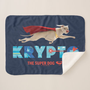 Krypto The Super-Dog Sherpa Deken