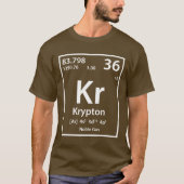 Krypton Element (wit) T-shirt (Voorkant)
