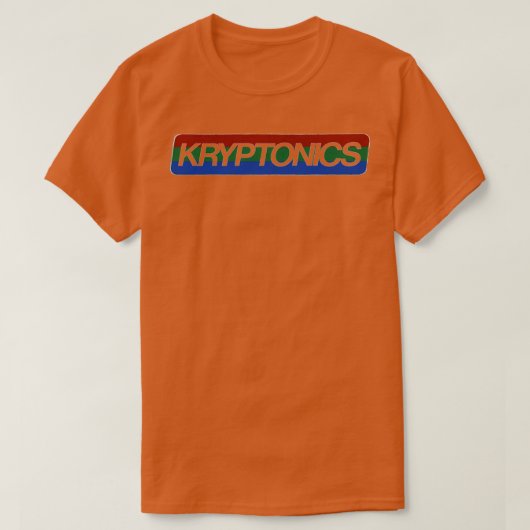 Kryptonica-skateboardontwerp T-shirt (Design voorkant)