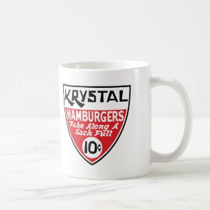 Krystal 10 Cent Shield Koffiemok