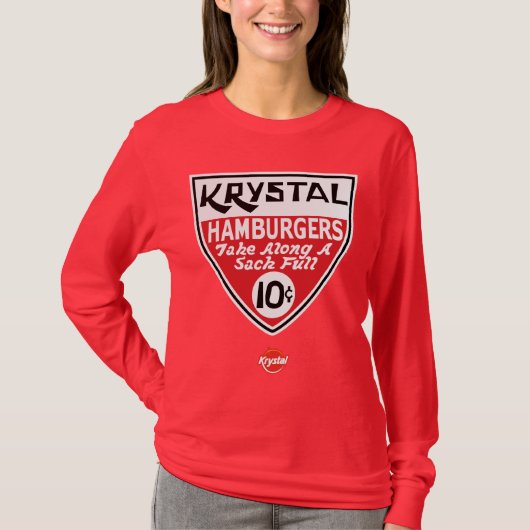 Krystal 10 Cent Shield T-shirt (Voorkant)