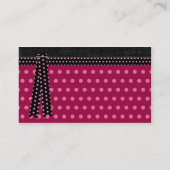 Krystal Chic Pink Visitekaartje (Achterkant)