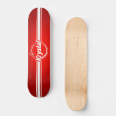 Krystal-Logo met klapplaat Skateboard (Voorkant)